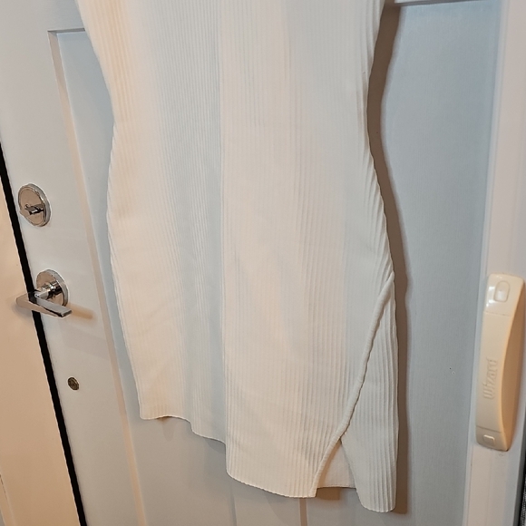 Gentle Fawn Cream Asymmetrical Dress - Picture 2 of 6